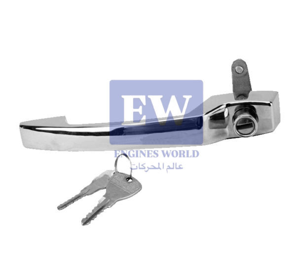 1.81016-3227660301 Outside Door Handle With Key (Chrome) Mercedes L Series