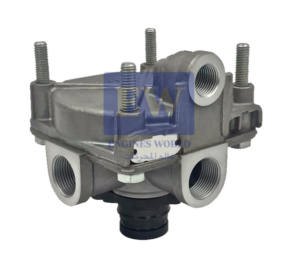 6.52062-9730110000 Relay Valve 4 Holes DAF/Mercedes MAN/Scania