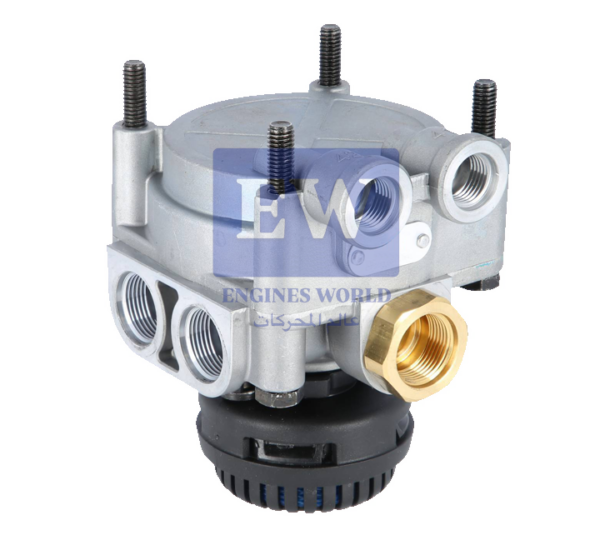 6.52063-9730112060 Relay Valve 6 Holes DAF Renault/Volvo