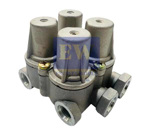 1.52251-0014310406 4 Circuit Protection Valve 7 Holes Mercedes L Series O300/400 Series SK/MK/NG Series MAN F2000/90