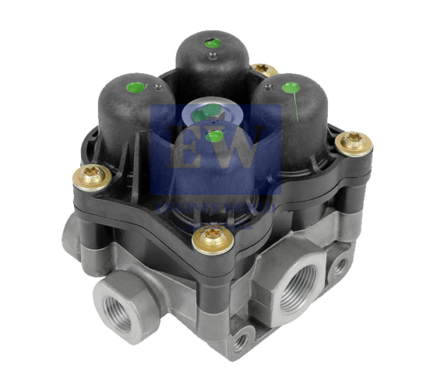 2.52256-AE4612 4 Circuit Protection Valve 5 Hole MAN Neoplan