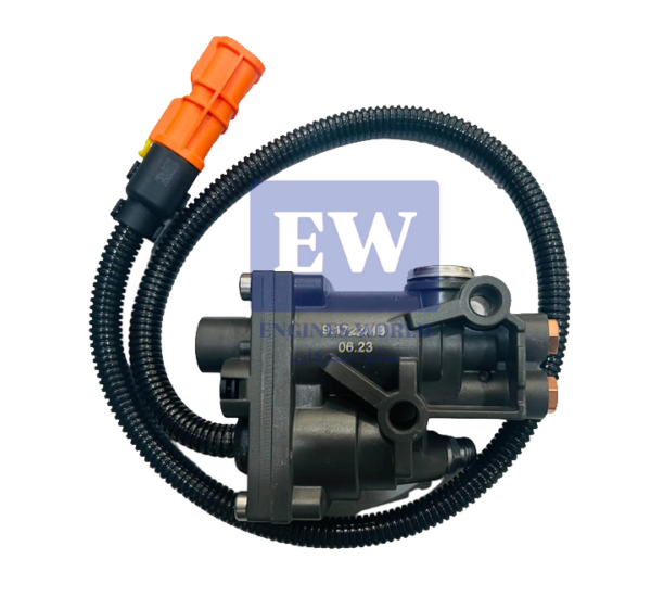 2.52322-51259020125 Exhaust Brake Valve With Adaptor for Air Connection MAN TGA/TGS/TGX