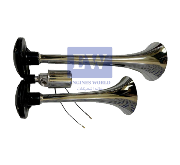 9.45004 Horn Round Type Double 300MM 12V-24V