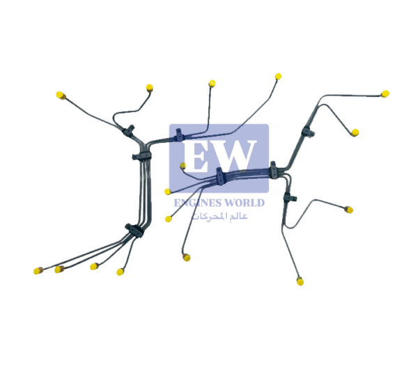 4.65114 Fuel Injection Line Kit 8 Cyl. Scania 114/144